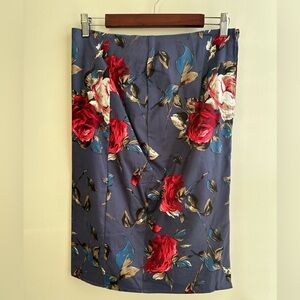 ModCloth Floral Skirt